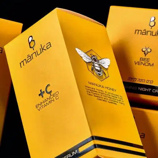 manuka אריזות לקוסמטיקה לחברת